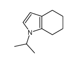 1H-Indole,4,5,6,7-tetrahydro-1-(1-methylethyl)-(9CI)结构式
