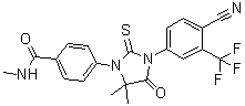 恩杂鲁胺杂质 09结构式