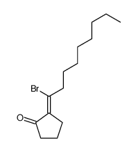 2-(1-bromononylidene)cyclopentan-1-one结构式
