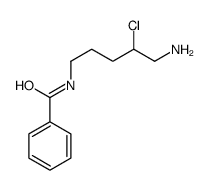 N-(5-amino-4-chloropentyl)benzamide结构式