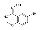 5-amino-N-hydroxy-2-methoxybenzamide结构式