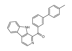 [3-(4-methylphenyl)phenyl]-(9H-pyrido[3,4-b]indol-1-yl)methanone Structure