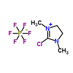 2-氯-1,3-二甲基咪唑六氟磷酸盐结构式