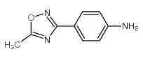 4-(5-methyl-1,2,4-oxadiazol-3-yl)aniline Structure