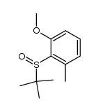 2-tert-butylsulfinyl-3-methoxytoluene结构式