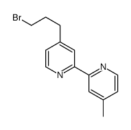 2-[4-(3-bromopropyl)pyridin-2-yl]-4-methylpyridine结构式