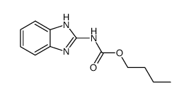 (1H-benzoimidazol-2-yl)-carbamic acid butyl ester Structure