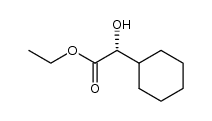 ethyl (R)-2-hydroxy-2-cyclohexylacetate结构式