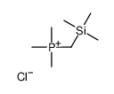 trimethyl(trimethylsilylmethyl)phosphanium,chloride结构式