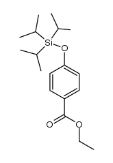 ethyl 4-(triisopropylsilyloxy)benzoate Structure