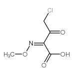 (Z)-4-氯-2-甲氧基亚氨基-3-氧代丁酸结构式