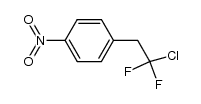 1-(2-chloro-2,2-difluoroethyl)-4-nitrobenzene结构式