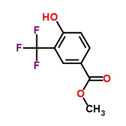 Methyl 4-hydroxy-3-(trifluoromethyl)benzoate Structure