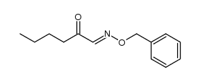n-butyl-(N-benzyloxyimine)methyl ketone结构式