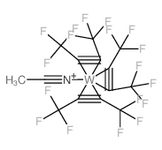 Tungsten,(acetonitrile)tris(hexafluoro-2-butyne)- (7CI,8CI)结构式