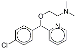 (±)-Carbinoxamine-d6结构式