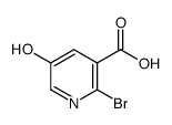 2-溴-5-羟基吡啶-3-羧酸结构式