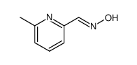 (E)-6-methylpicolinaldehyde oxime Structure