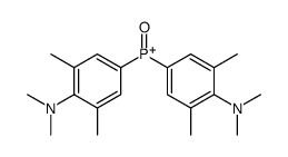 bis[4-(dimethylamino)-3,5-dimethylphenyl]-oxophosphanium Structure