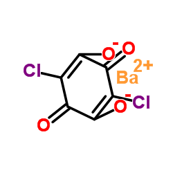 barium chloranilate Structure