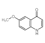 6-Methoxyquinolin-4-ol Structure