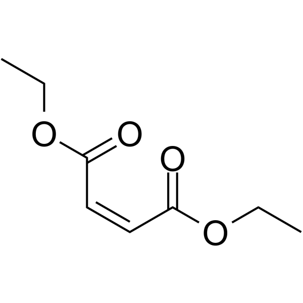 顺丁烯二甲酸二乙酯结构式