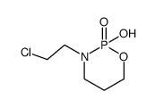 2-hydroxy-2-oxo-3-(2-chloroethyl)-1,3,2-oxazaphosphorine结构式