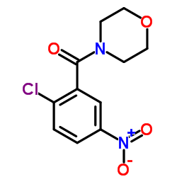4-[(2-chloro-5-nitrophenyl)carbonyl]morpholine Structure