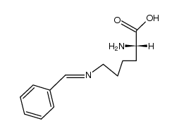N6-Benzylidene-L-lysine Structure