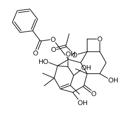 14β-Hydroxy 10-Deacetyl Baccatin III Structure
