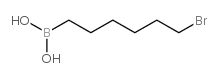 6-Bromohexylboronic acid Structure