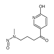 N-methyl-N-[4-oxo-4-(6-oxo-1H-pyridin-3-yl)butyl]nitrous amide结构式