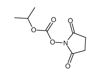 carbonic acid 2,5-dioxo-pyrrolidin-1-yl ester isopropyl ester Structure