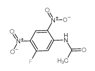 Acetamide,N-(5-fluoro-2,4-dinitrophenyl)- Structure
