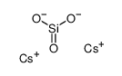 cesium silicate (meta) Structure
