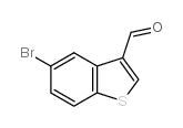 5-Bromo-1-benzothiophene-3-carbaldehyde Structure