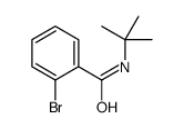 2-溴-N-(叔丁基)苯甲酰胺结构式