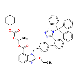 三苯甲基坎地沙坦西来替昔酯结构式