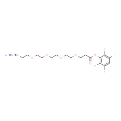 Azido-PEG4-TFP ester结构式