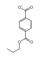 4-propoxycarbonylbenzoate结构式