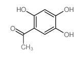 1-(2,4,5-三羟基苯基)乙酮结构式