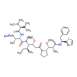 N-Me-auristatin/Monomethylauristatin结构式