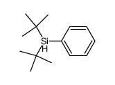 di-tert-butylphenylsilane结构式