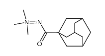Trimethylamin-adamantan-1-carbonsaeure-imid结构式