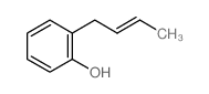 Phenol,2-(2-buten-1-yl)- Structure