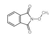 N-甲氧基邻苯二甲酰亚胺结构式