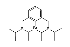 1,3-bis[(diisopropylphosphino)methyl]-2-bromobenzene结构式