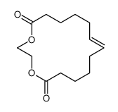 1,4-dioxacyclohexadec-10-ene-5,16-dione结构式