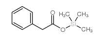 phenylacetoxytrimethylsilane Structure