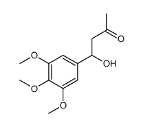 4-hydroxy-4-(3,4,5-trimethoxyphenyl)butan-2-one Structure